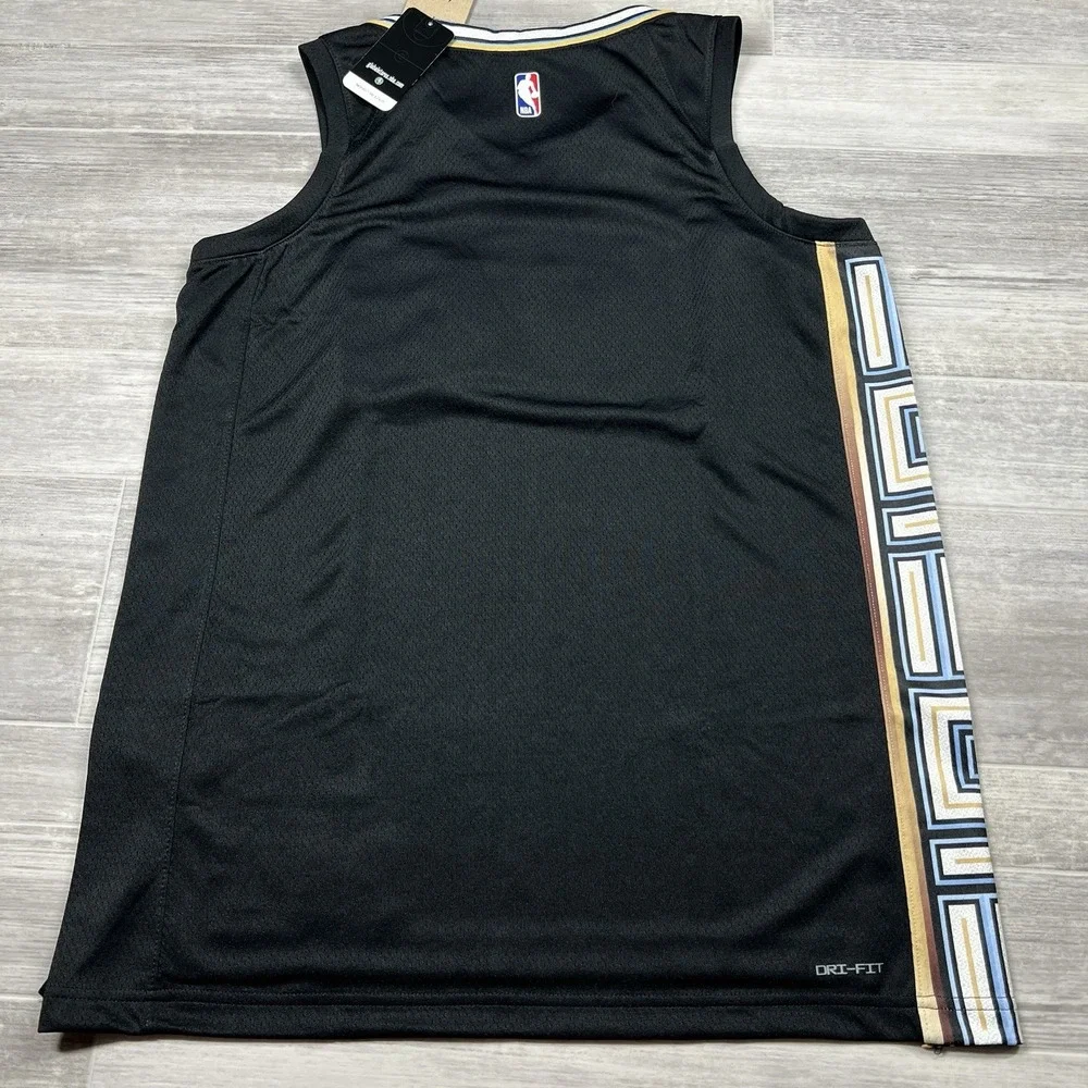 Memphis Grizzlies‎ Nike Dri-FIT City Edition Swingman 48 Large Black Jersey NEW